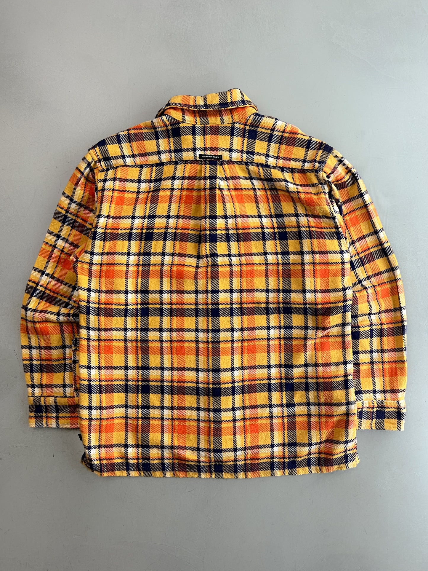 1990's Natural Born Carvers Flannel [L]