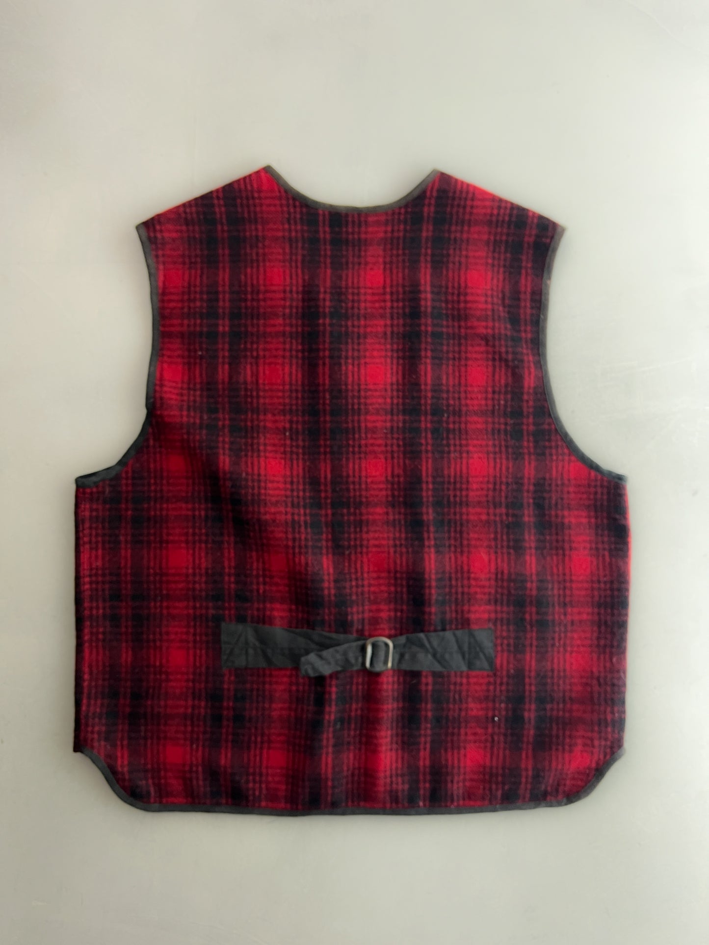 Woolrich Wool Tartan Vest [L]