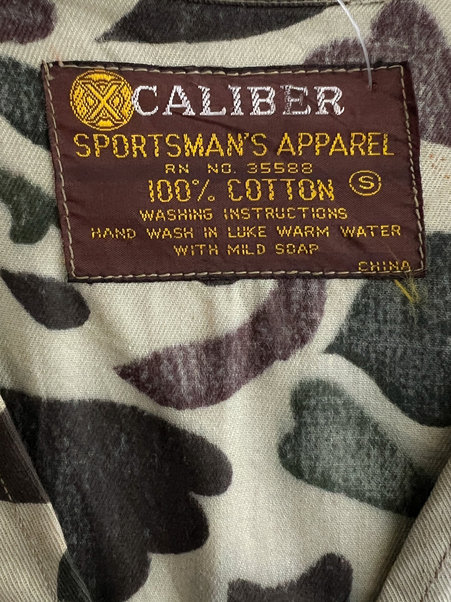 Caliber Duck Camo Hunting Vest [S/M]