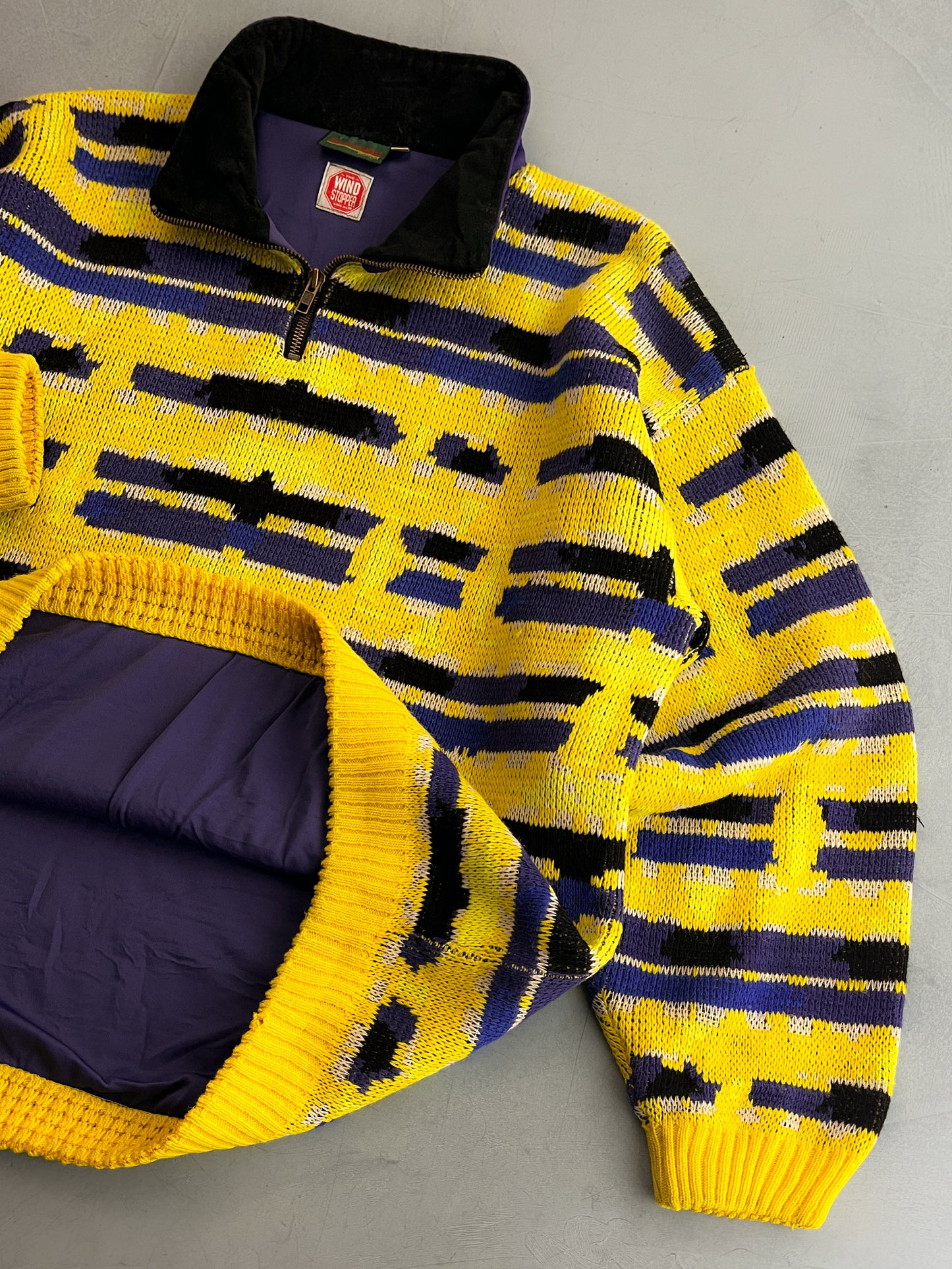 1990's Rossignol Windstopper Ski Knit [L]