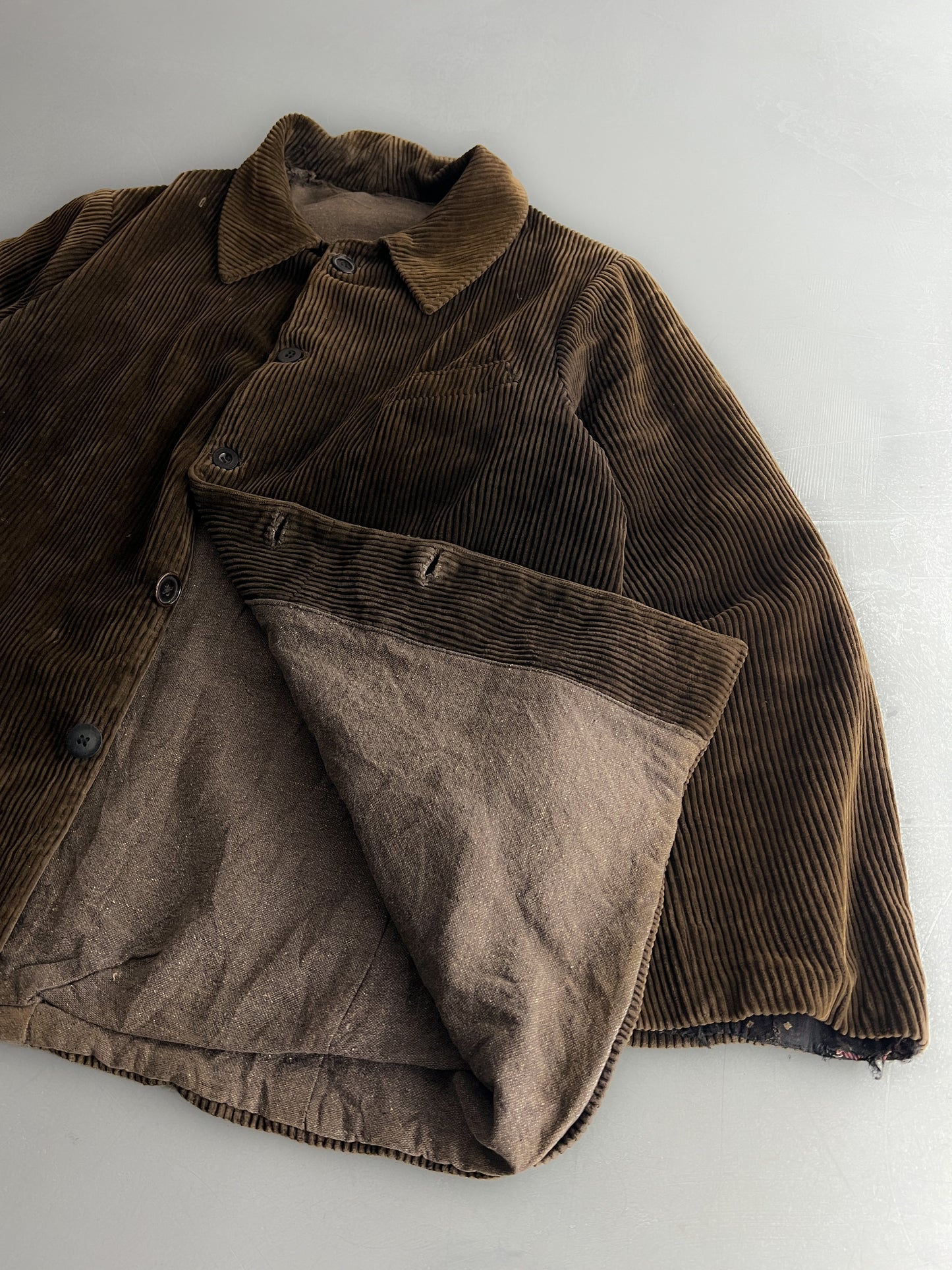 40's French Corduroy Hunting Jacket  [M/L]