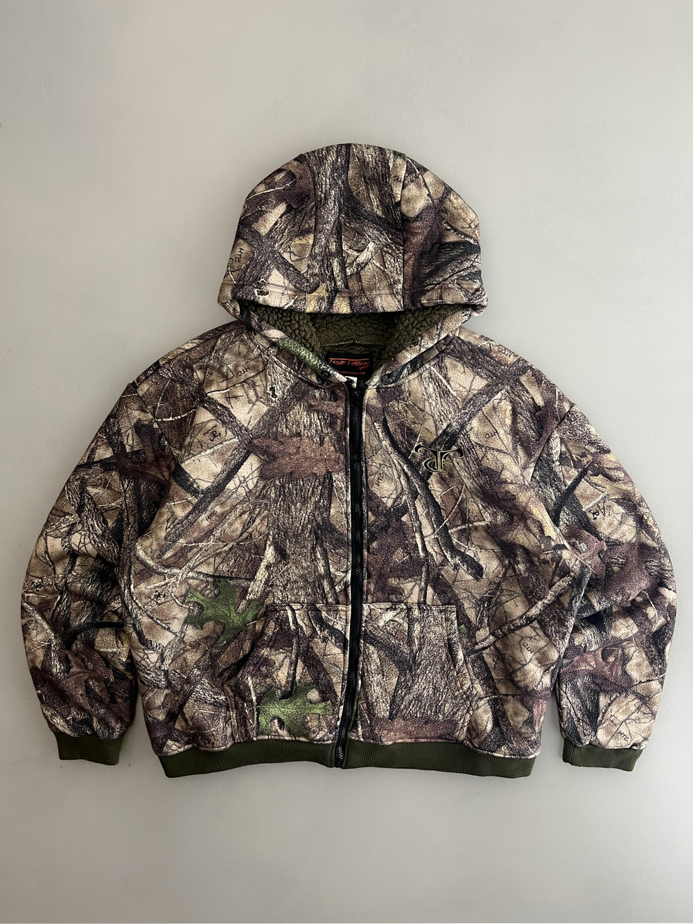Realtree Hooded Fleece Jacket [XL]