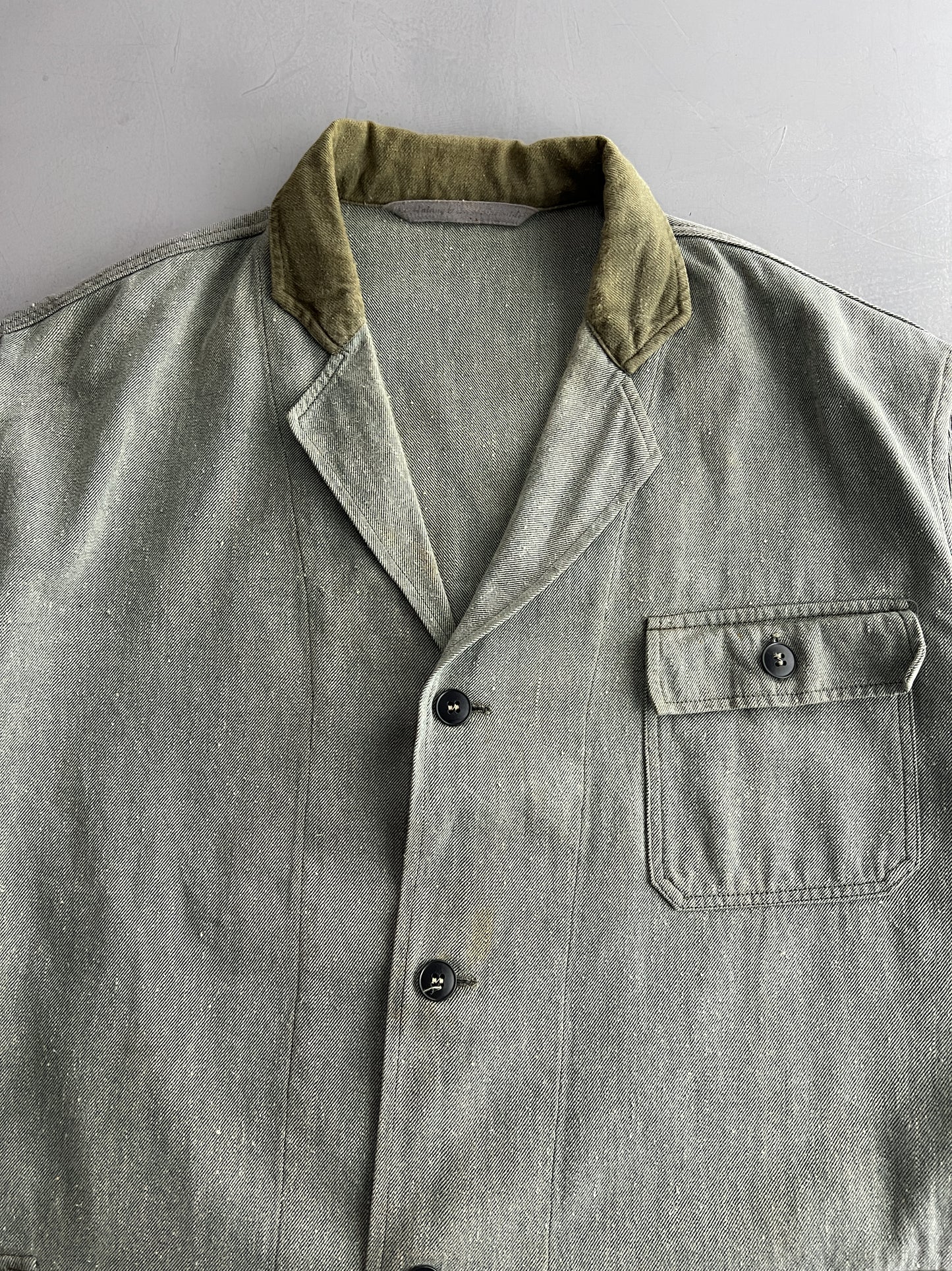 French Salt And Pepper Work Jacket [L/XL]