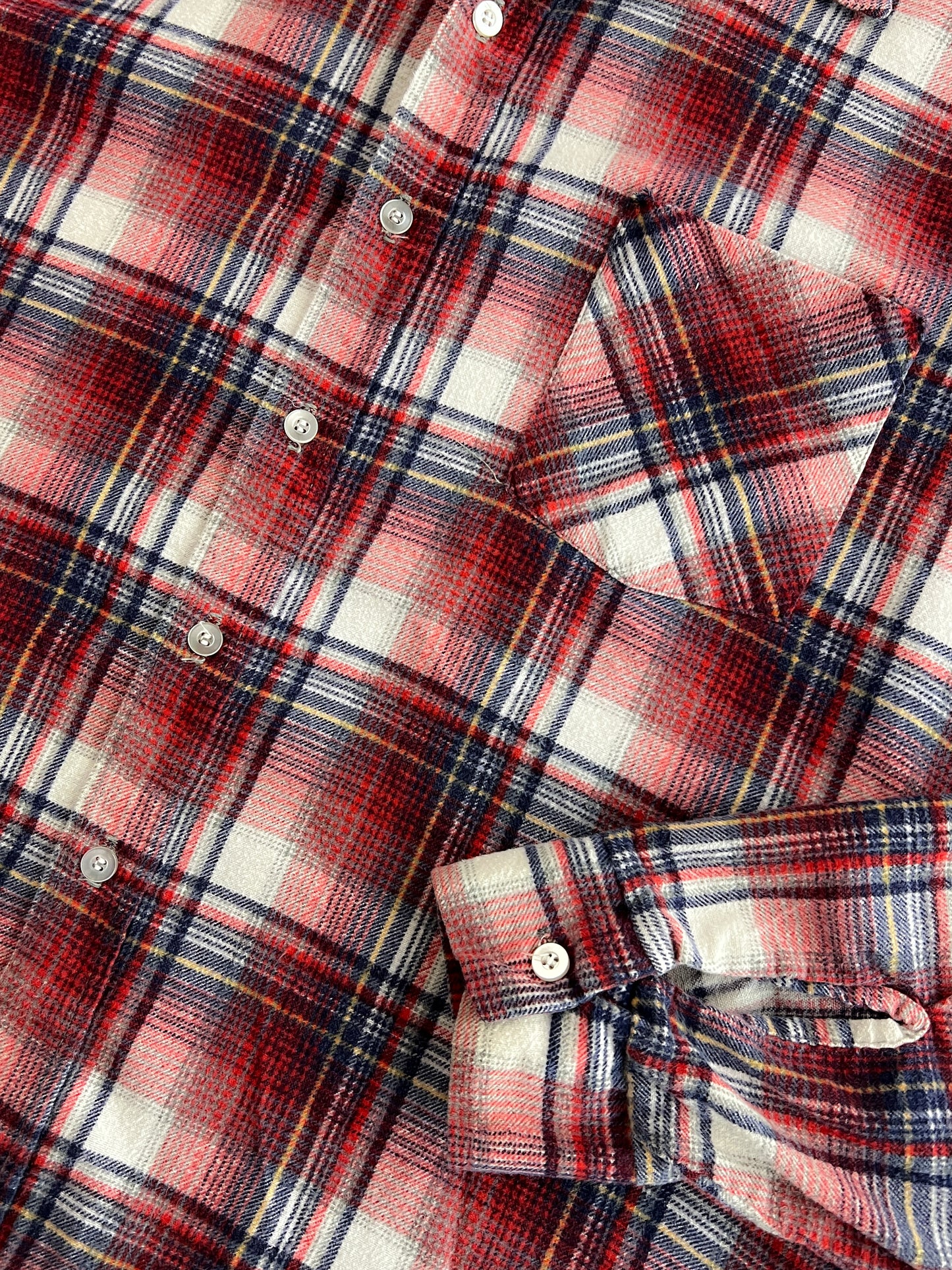 1970's Sears Cotton Flannel [XL]