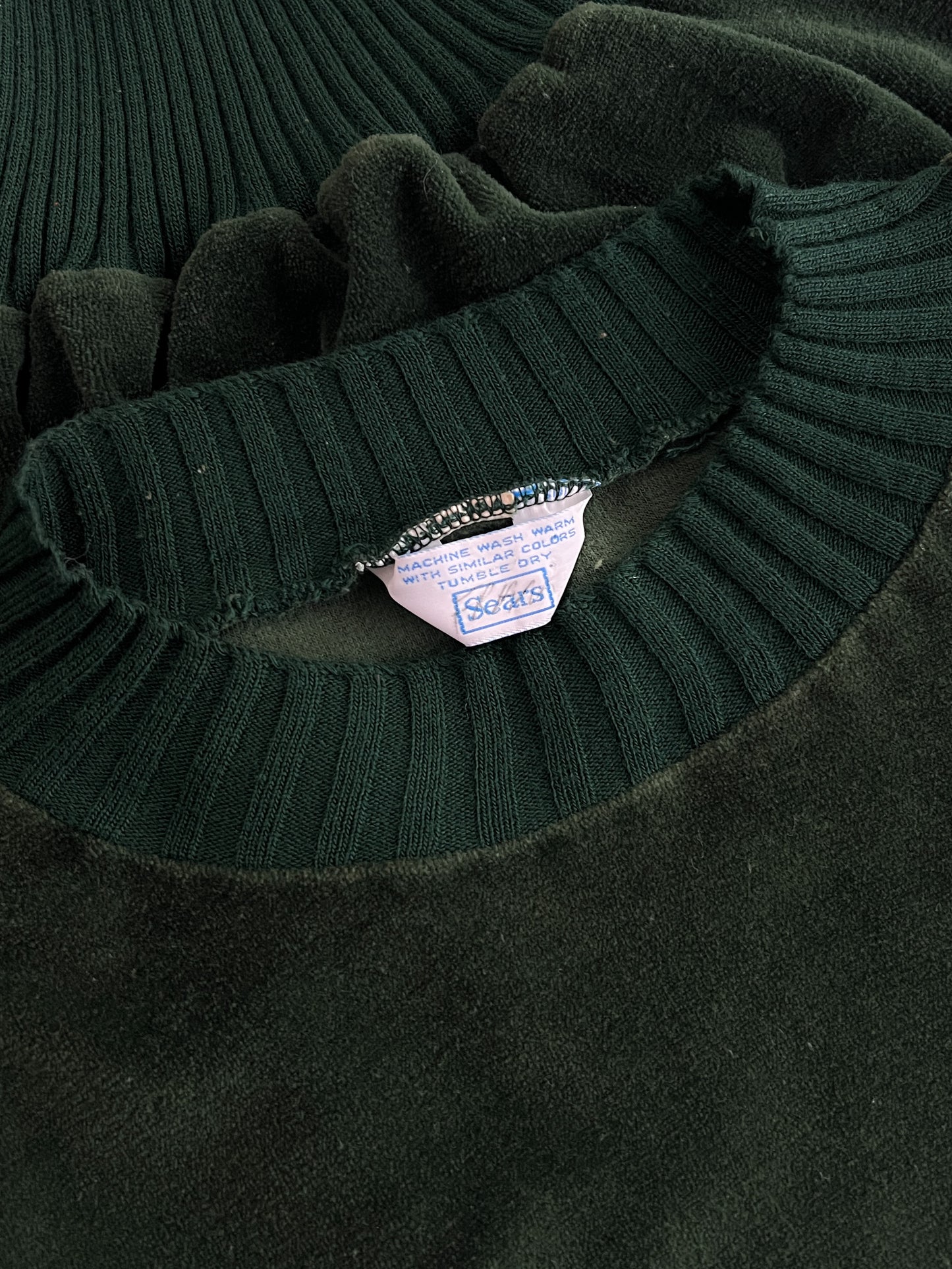 Sears Velour Sweatshirt [S]