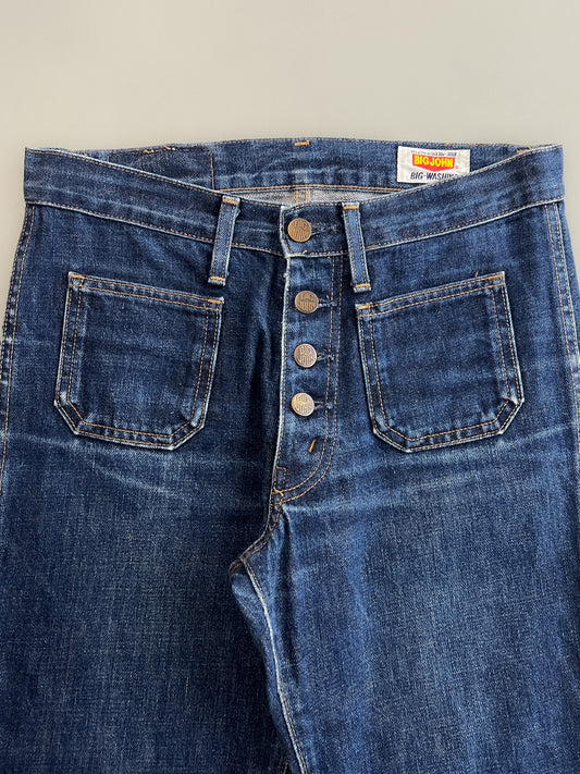 1970's Big John Bell Bottom Jeans [29"]