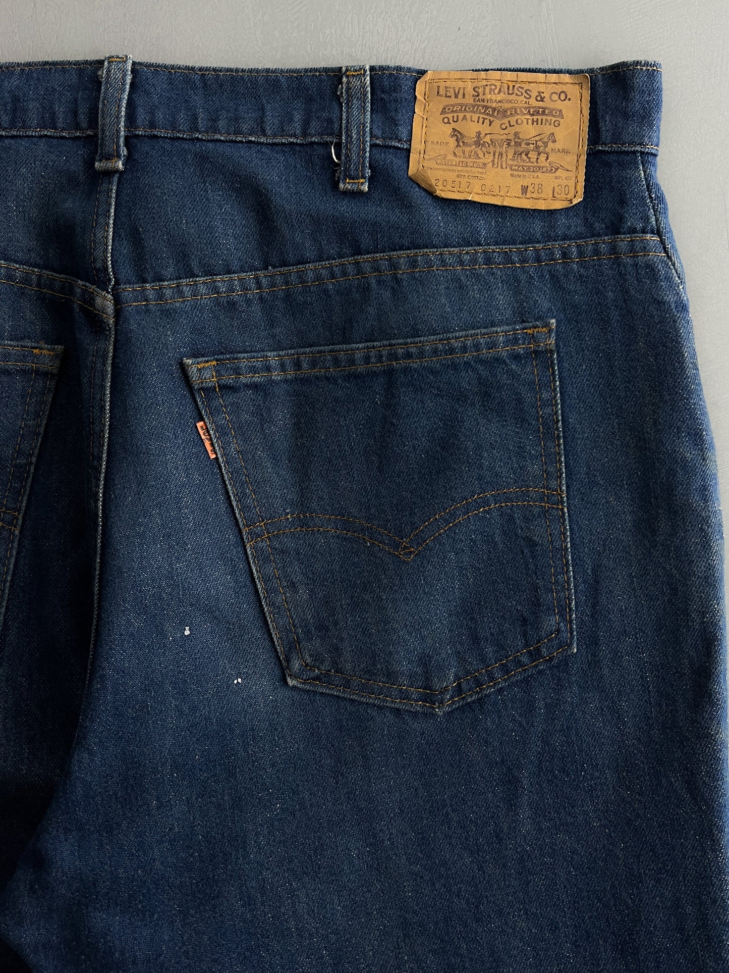 1970's Levi's Orange Tab 517’s [36"]