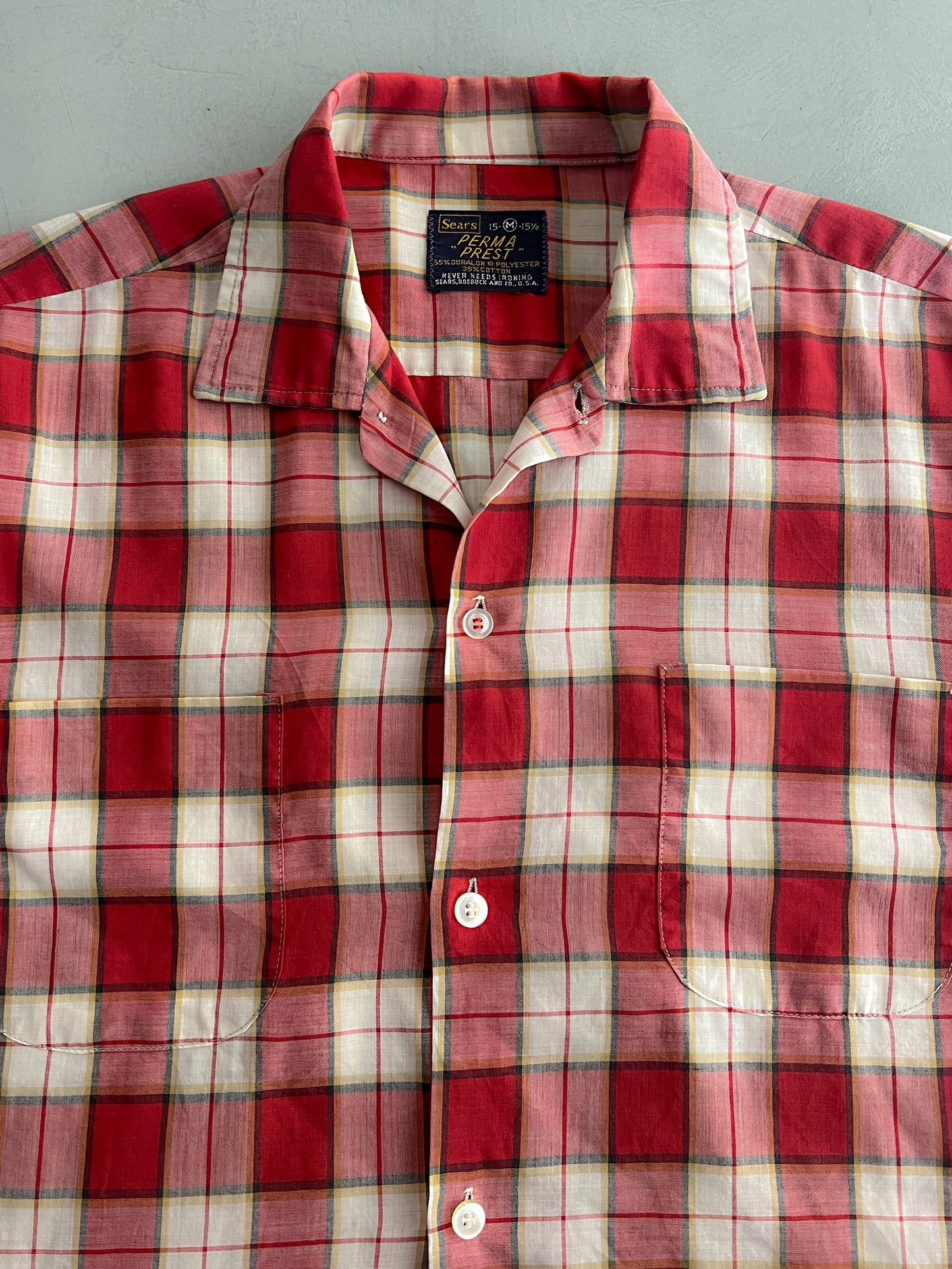 1960's Sears Perma Prest Shirt [M]