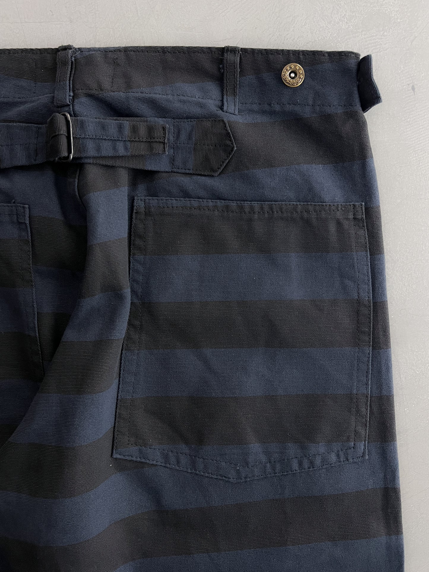 Buckle Back Canvas Prison Pants [28"-30"]