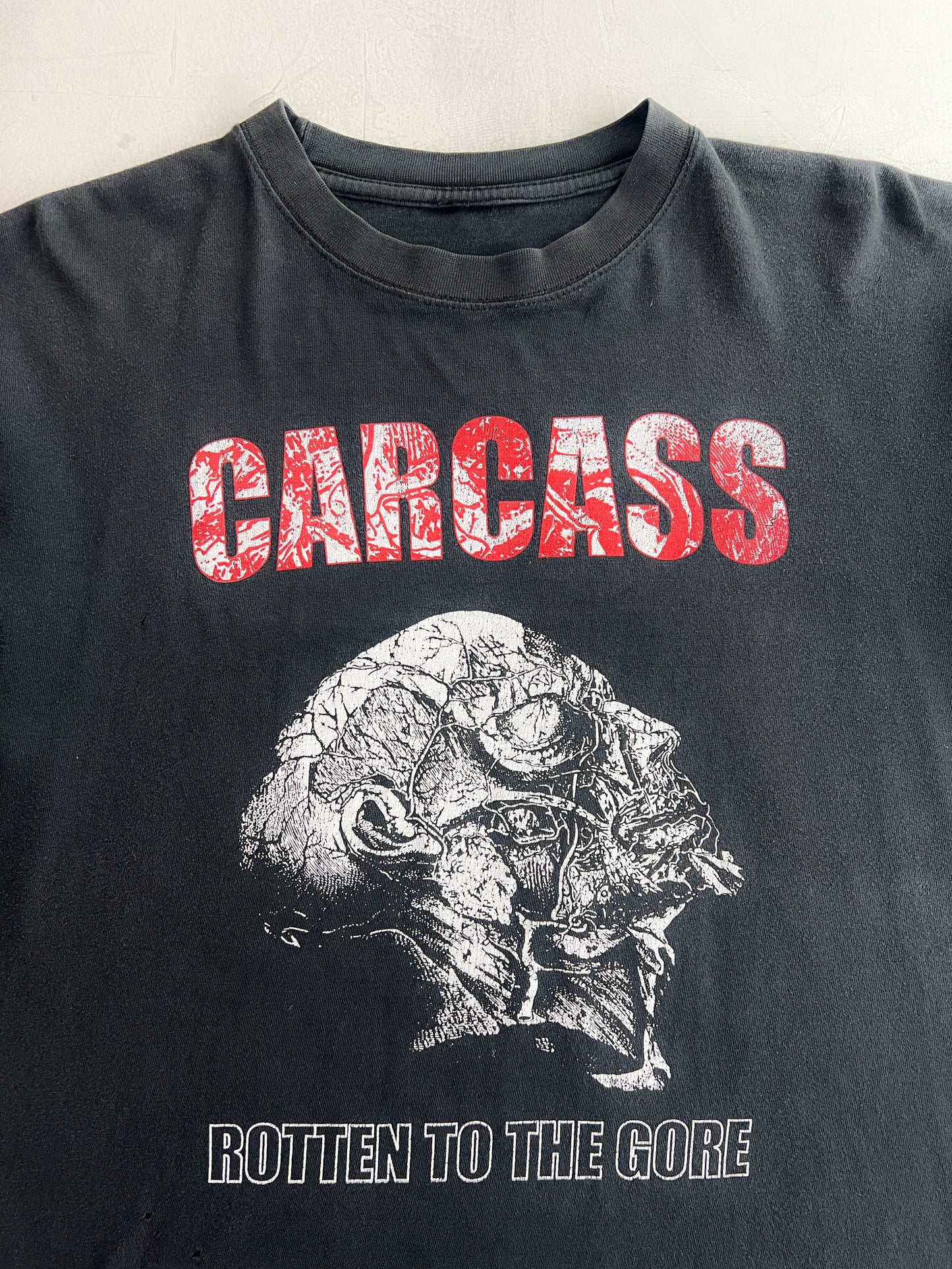 00’s Carcass Rotten To The Gore Tee [L]