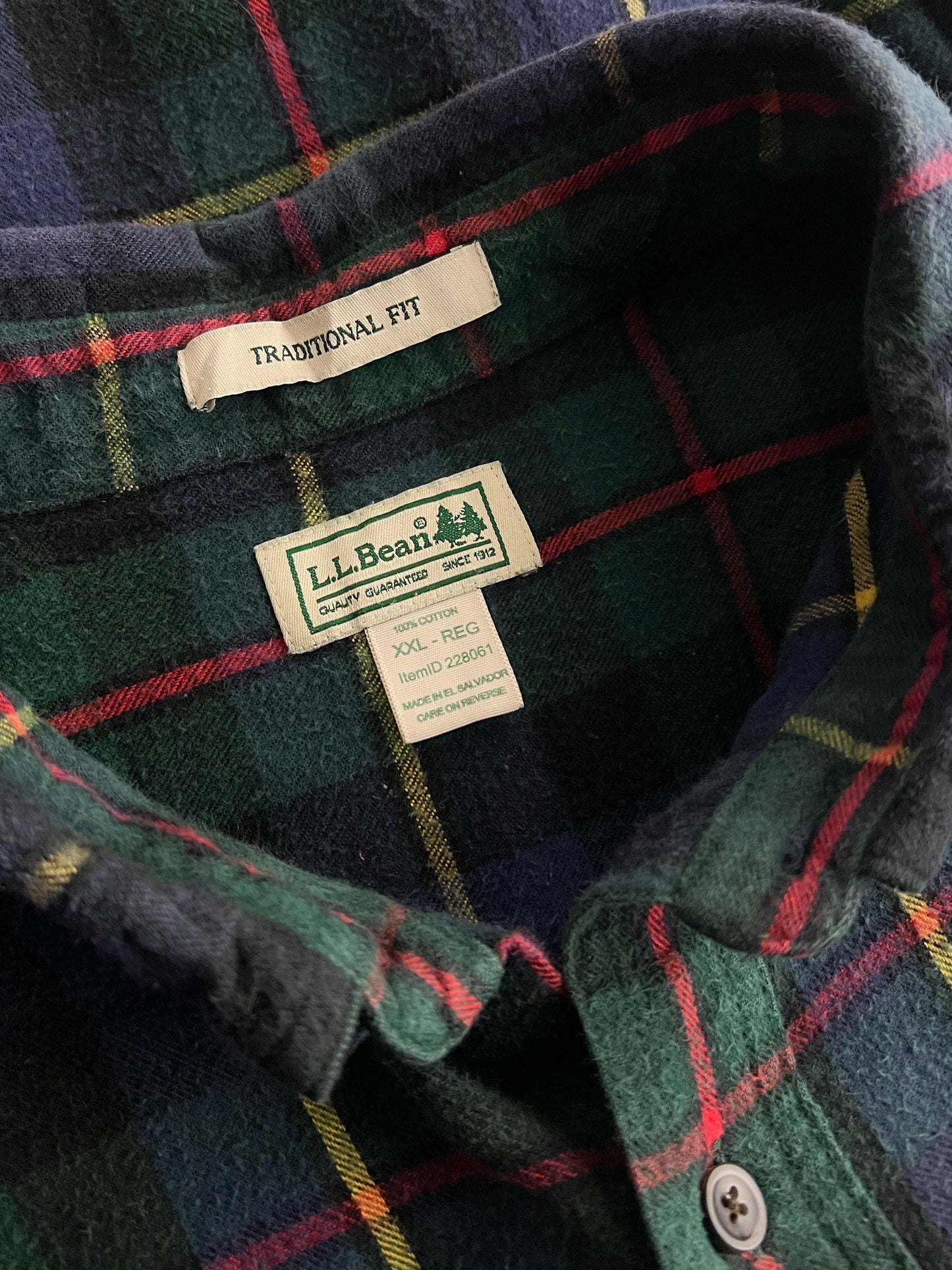 L.L.Bean Cotton Flannel [XXL]