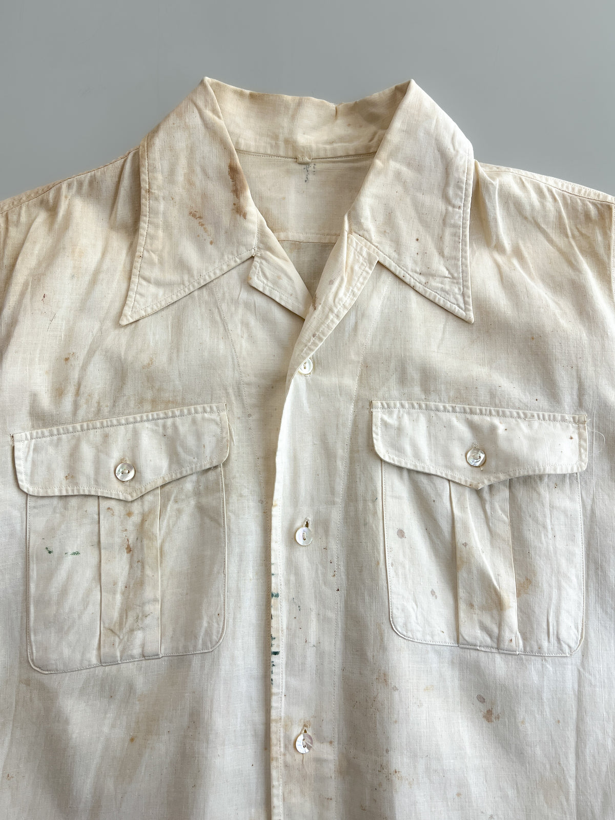 1940's Japanese Cotton Work Shirt [M/L]