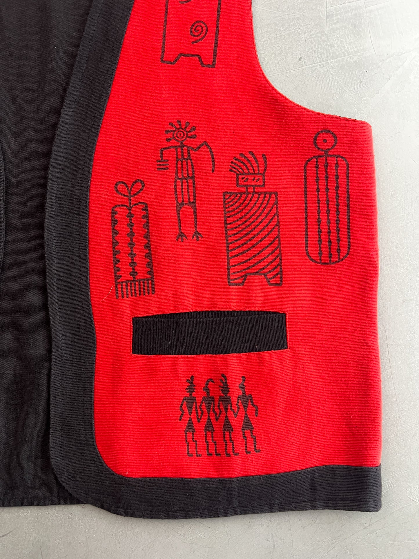 Cotton Folk Vest [XL]