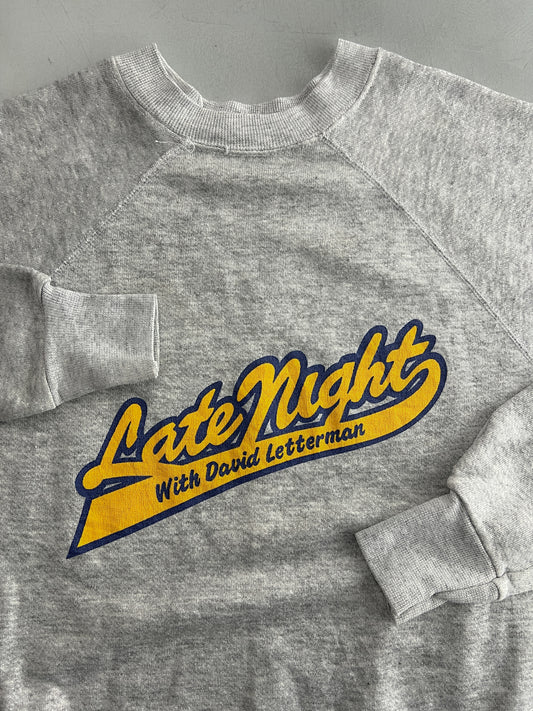 1980's Late Night With David Letterman Sweatshirt [M]