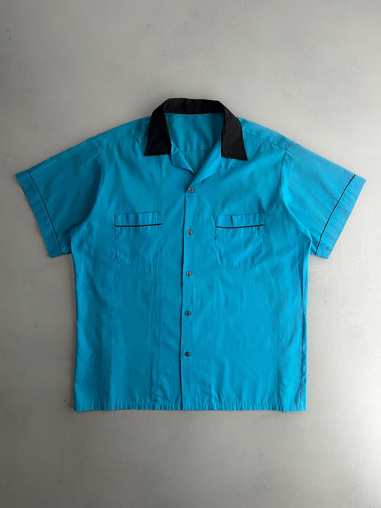 1990's Be-Bop Cafe Bowling Shirt [XL]