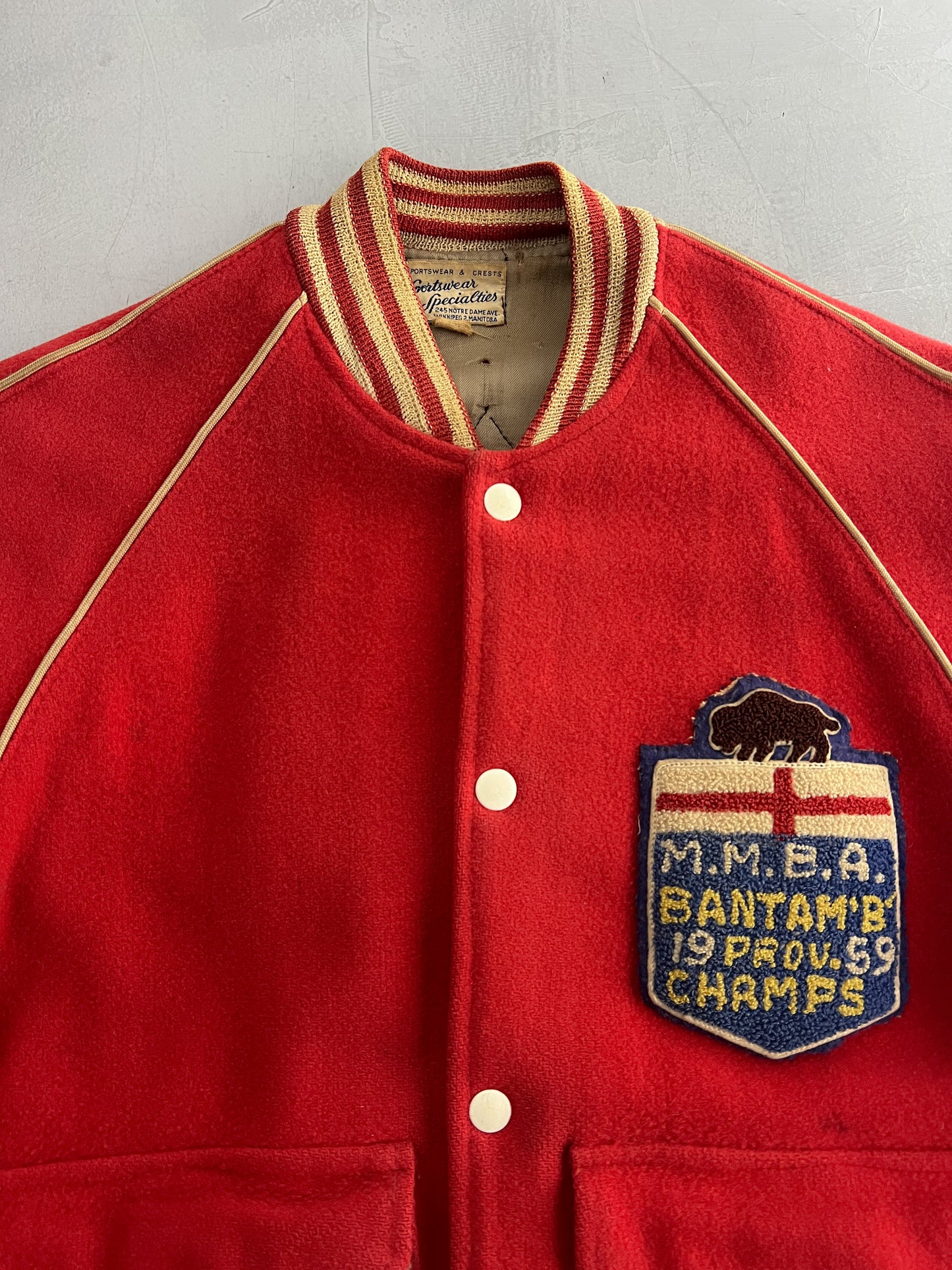 1950's Molgat's All Stars Baseball Jacket [M]