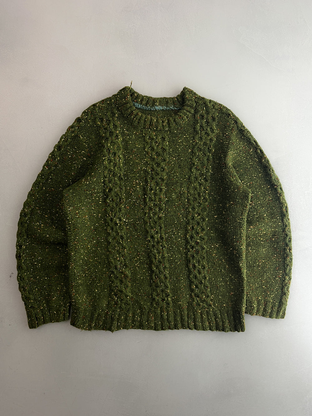 Cable Knit Fishermans Sweater [L]