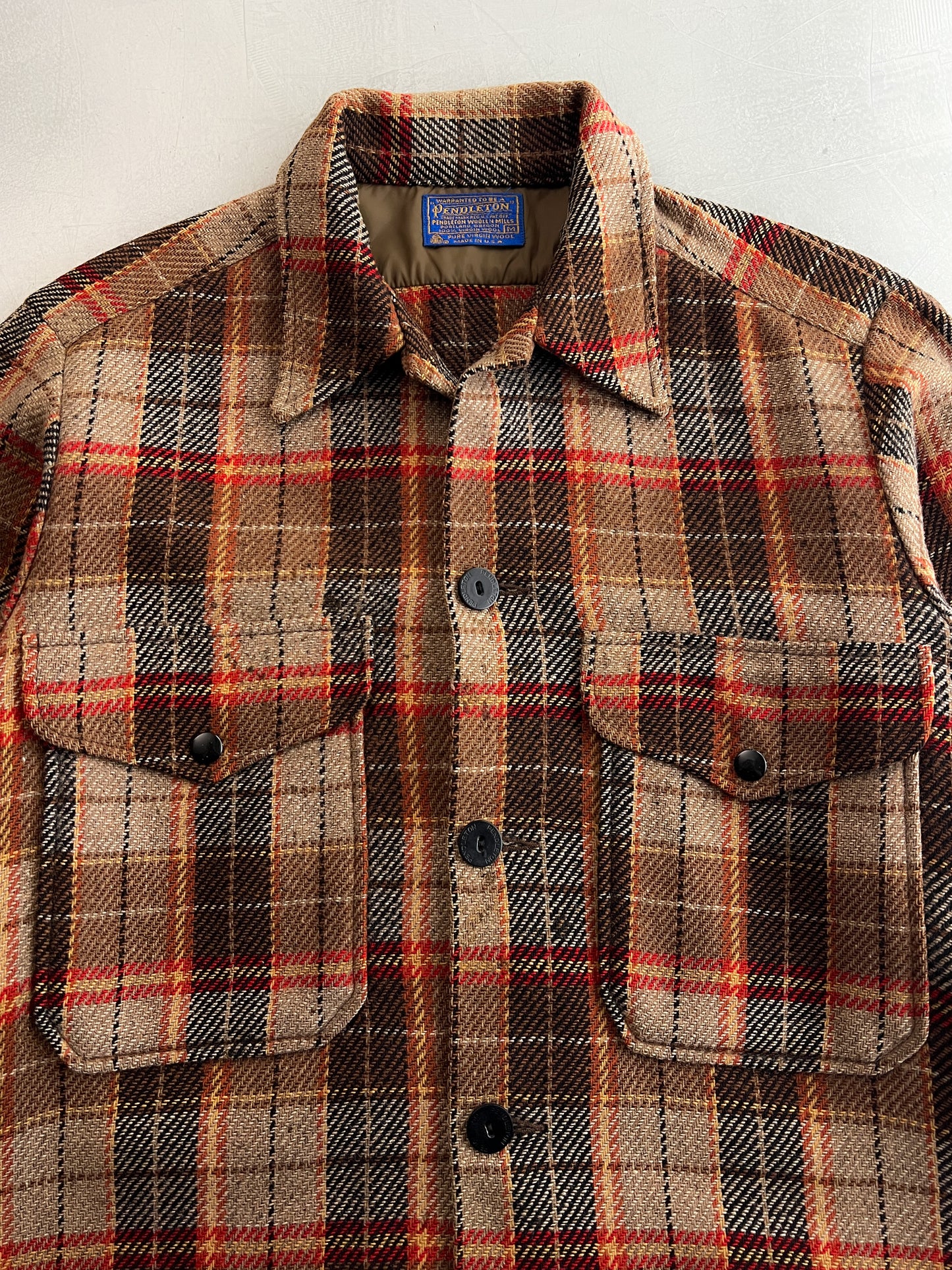 1970's Pendleton Wool Overshirt [M]
