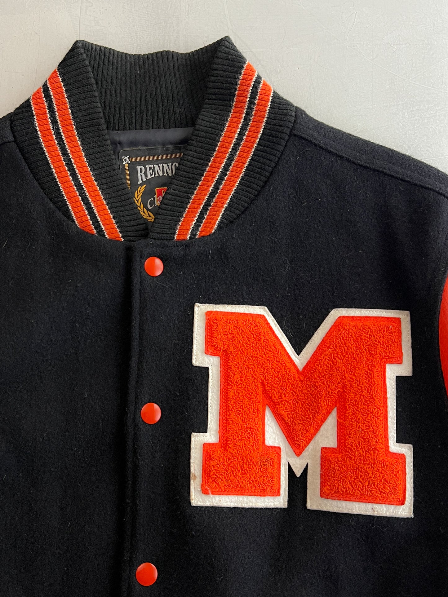 1990's Rennoc Varsirty Jacket [XL]