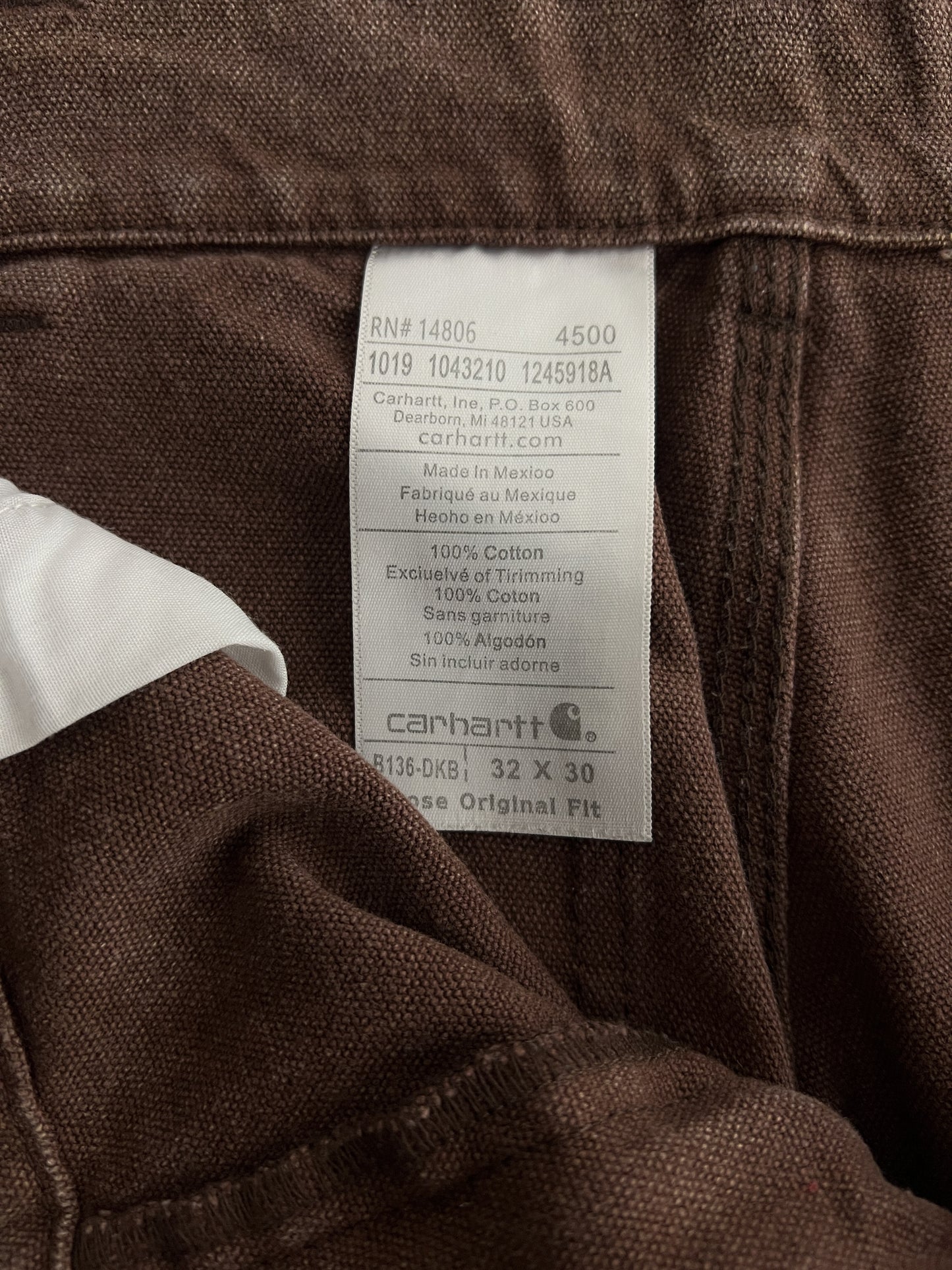 Carhartt Double Knees [32"]