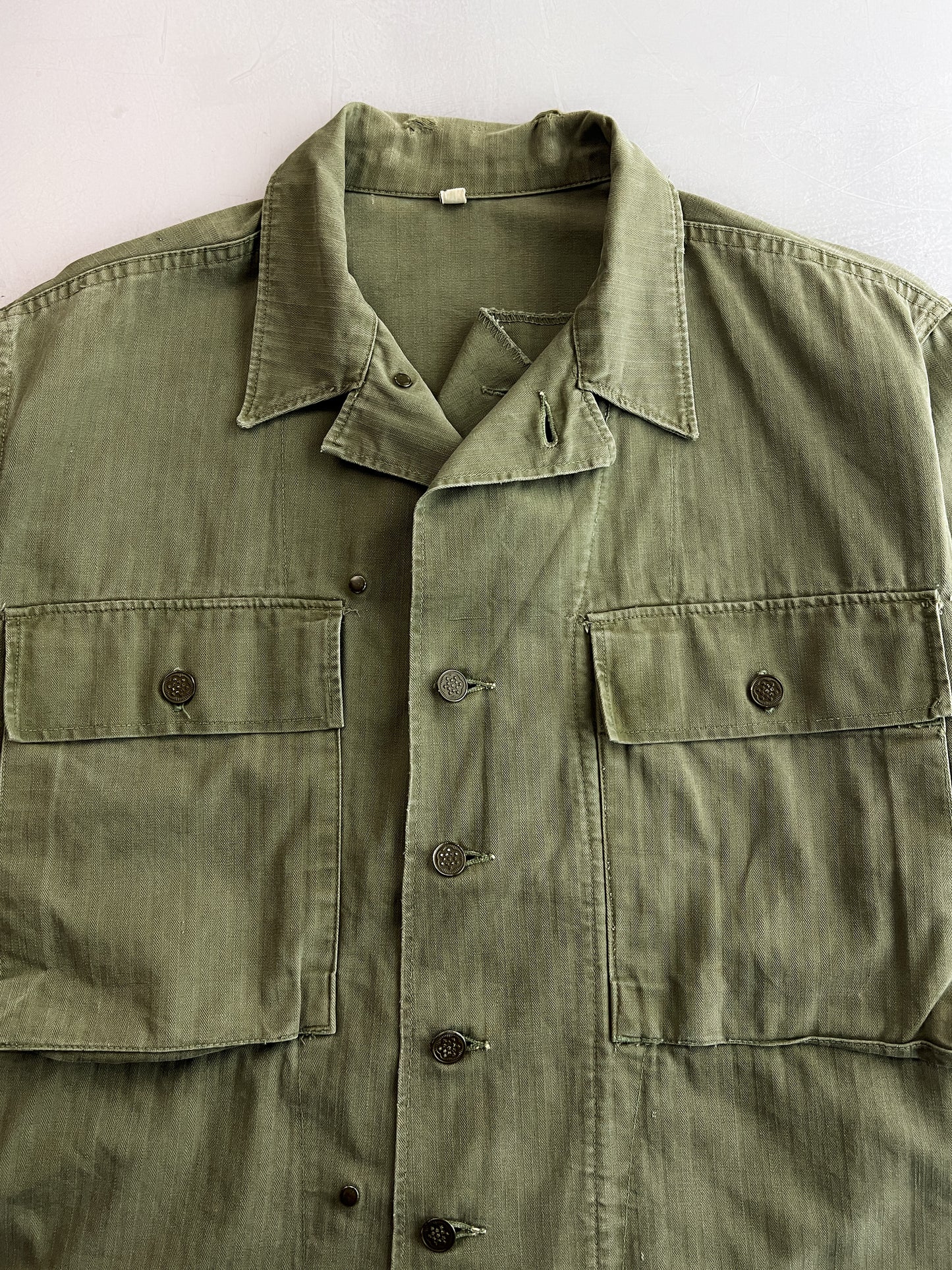 40’s/50’s US Military 13 Star H.B.T Utility Jacket [L]