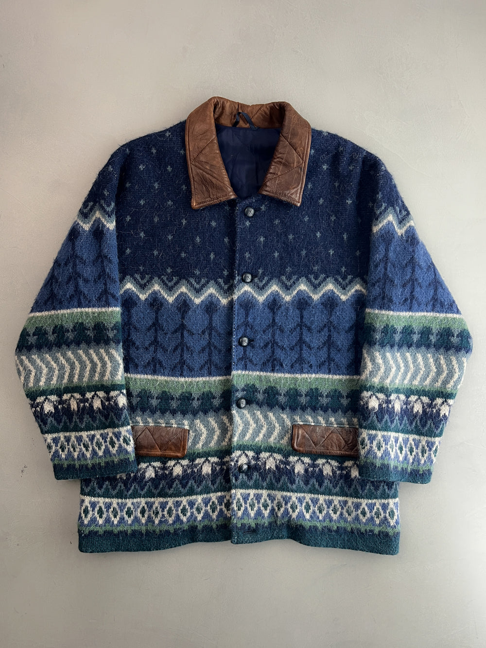 Icelandic Alpine Quilt Lined Fleece Jacket [XL]