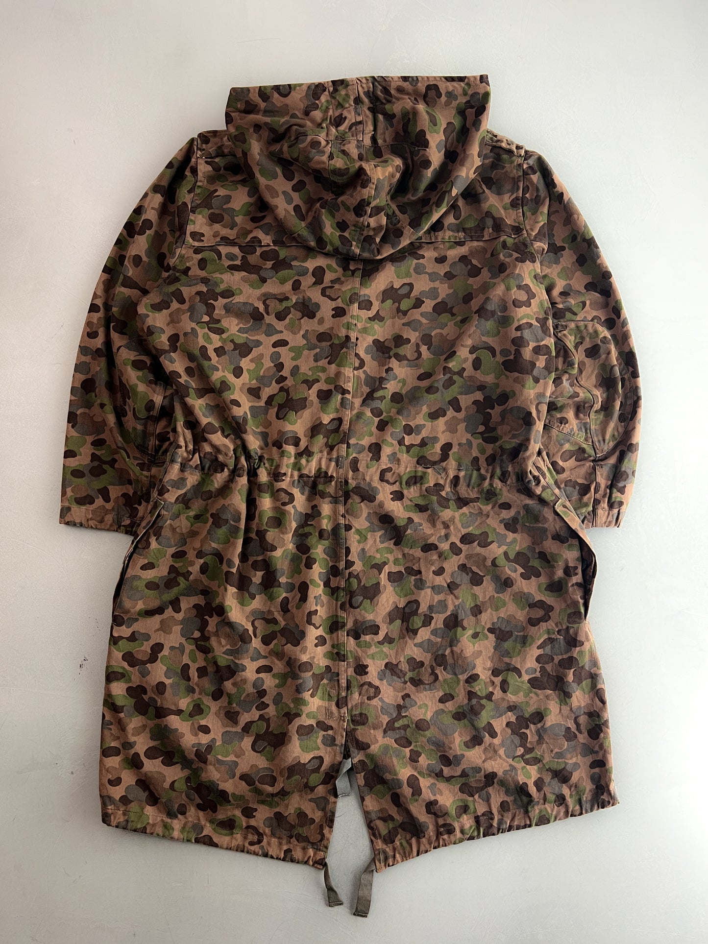 Austrian Army Peadot Camo Fishtail Parka [L]
