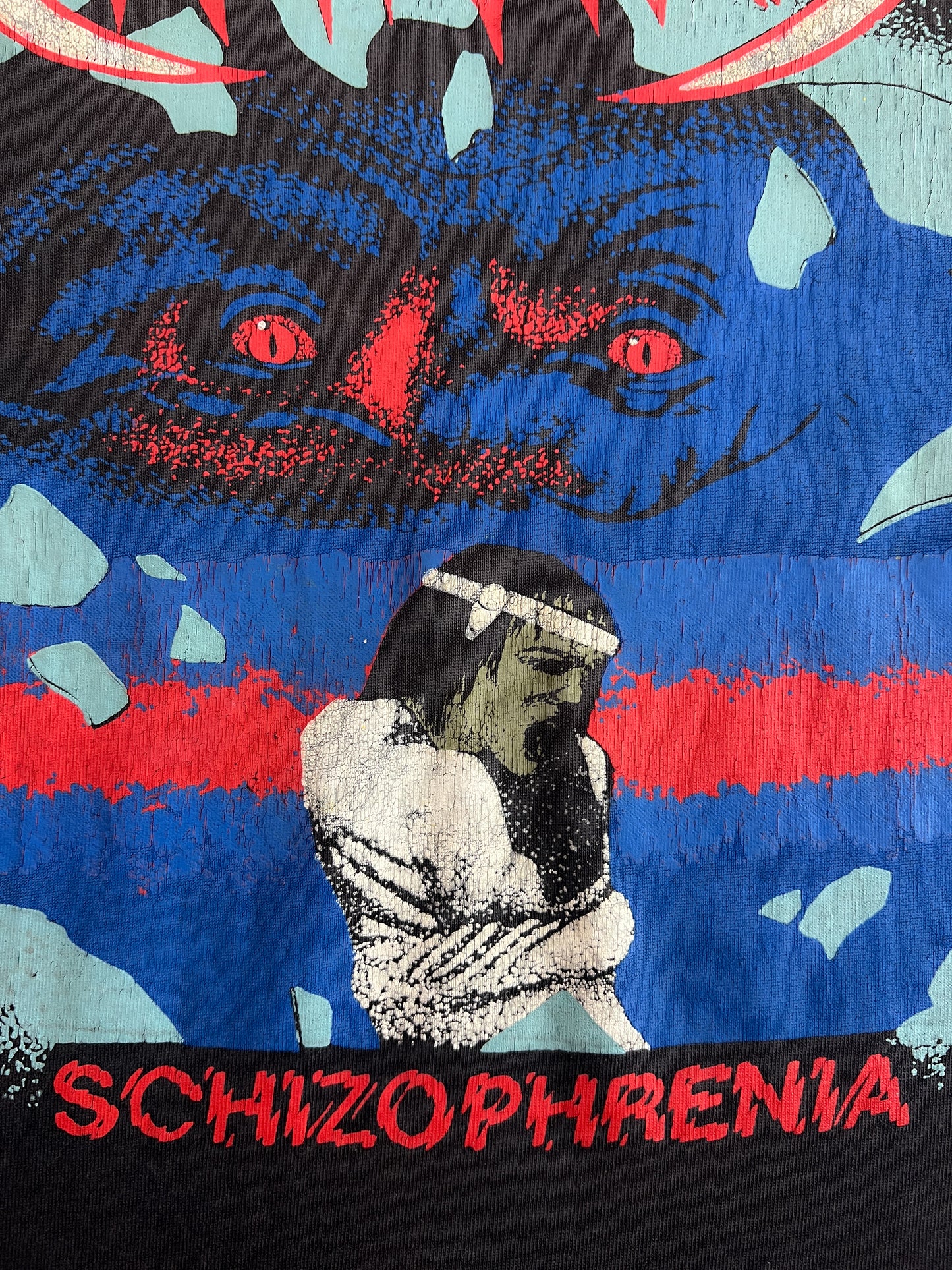 Late 80’s Sepultura Schizophrenia The Law Of The Jungle Tee [M]