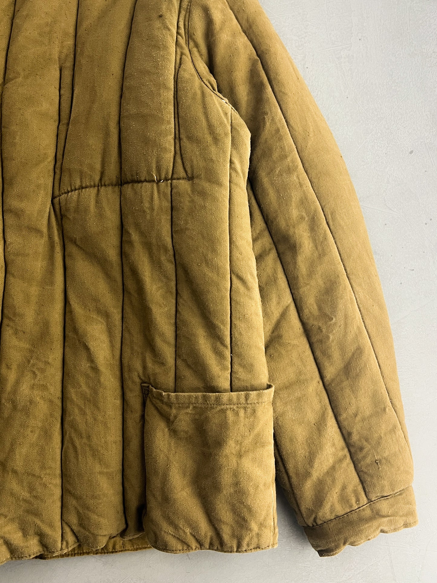 1970’s Czech Military Quilt Jacket [L]