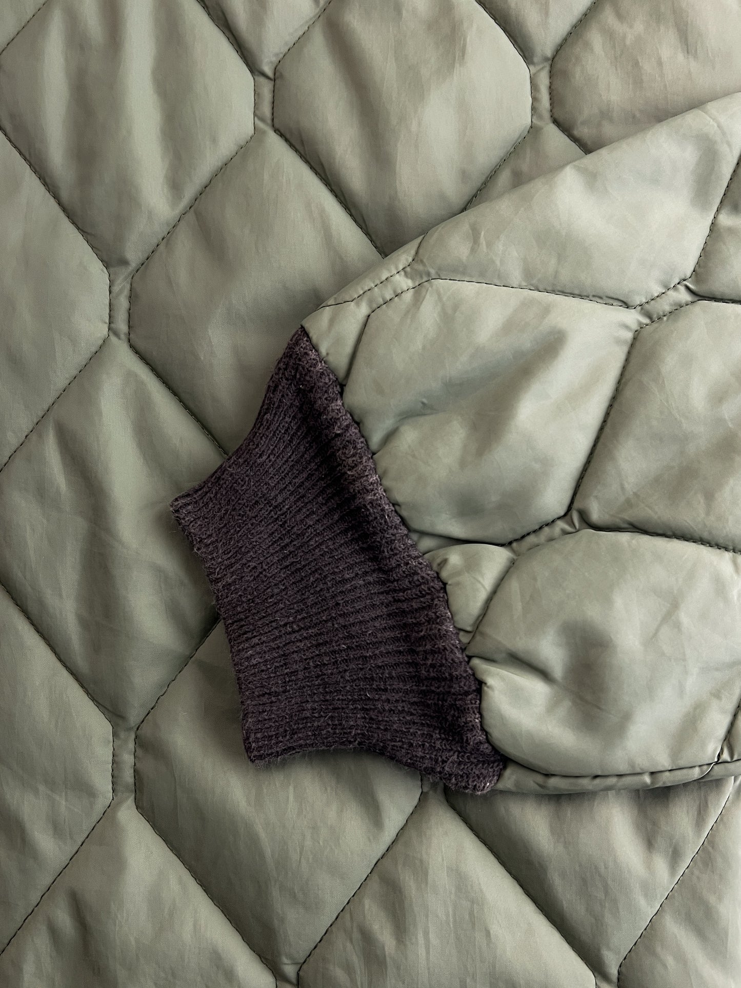 70's/80's Quilted Liner Pants [27"]