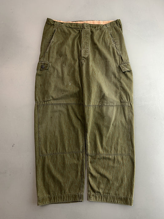 East German Rain Camo Cargo Pants [34"]