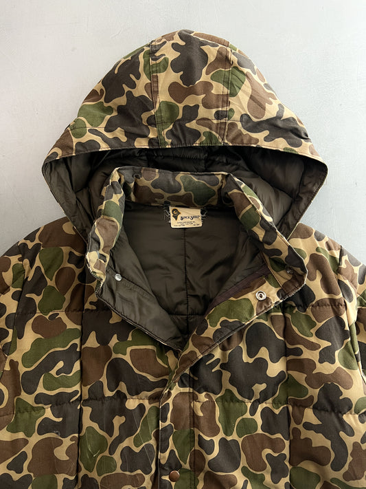 Black Sheep Duck Camo Quilted Jacket [L]