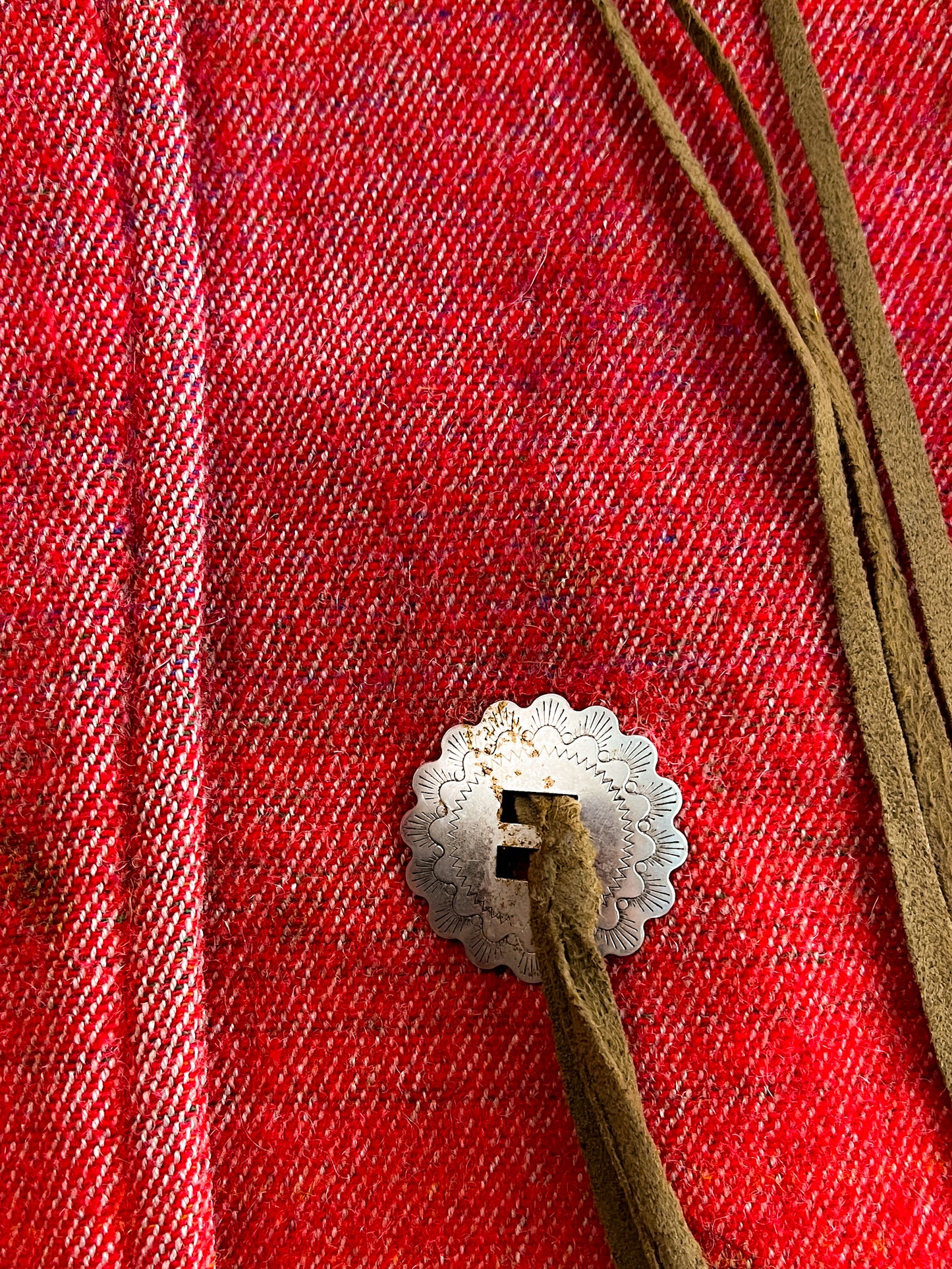 70's/80's Woolrich South Western Blanket Coat [L]