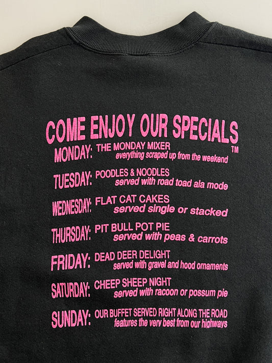 1980's Road Kill Cafe Sweatshirt [L]