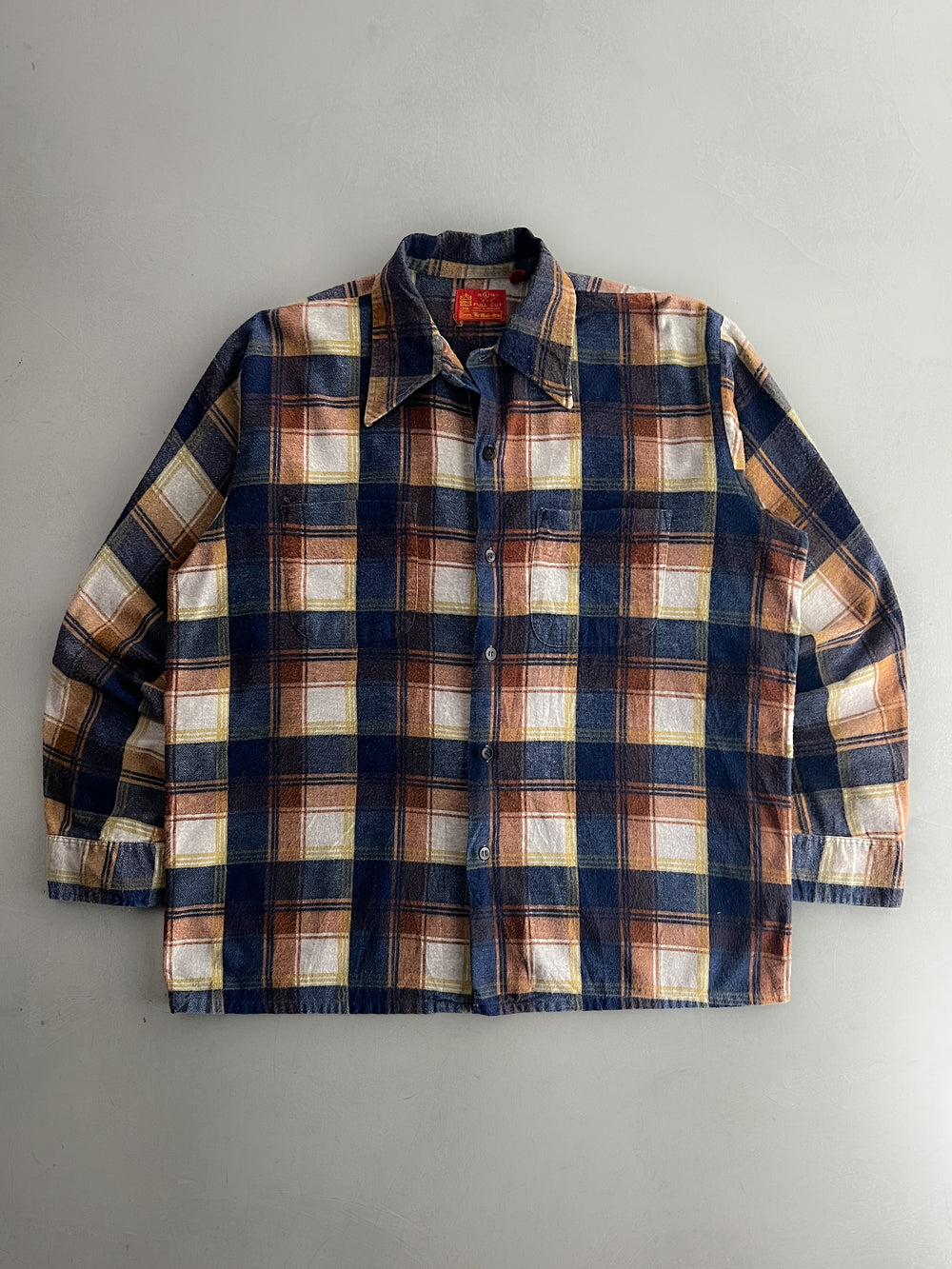 1970's Sears Cotton Flannel [L/XL]