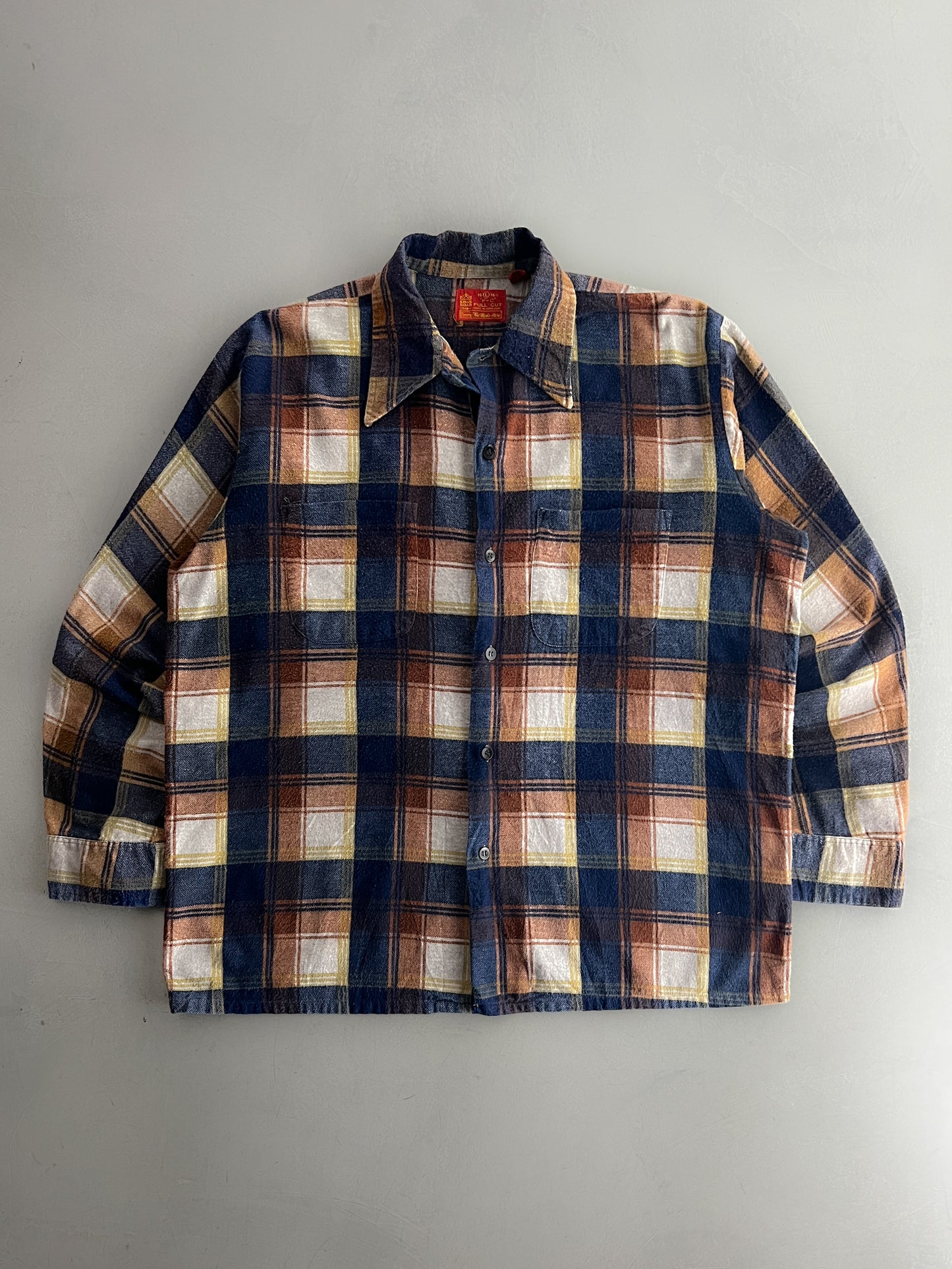 1970's Sears Cotton Flannel [L/XL]