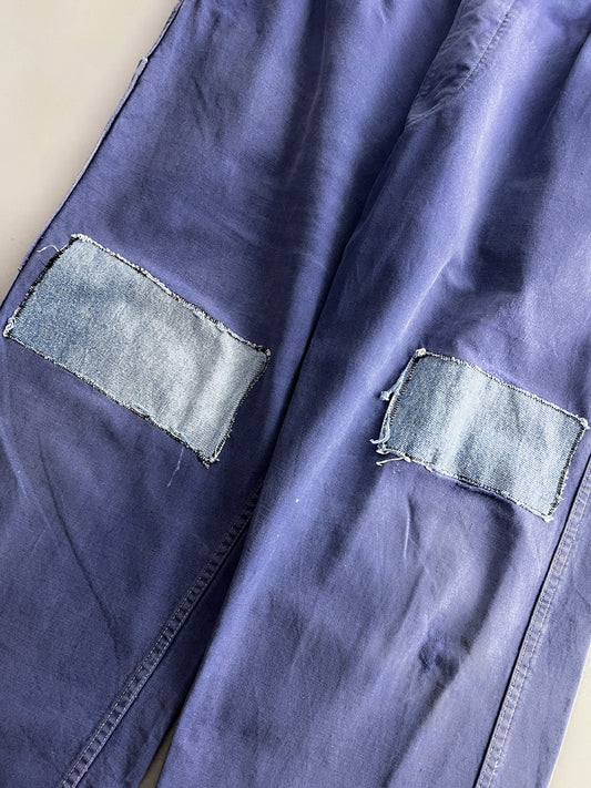 Patch Repaired French Work Pants [34"]