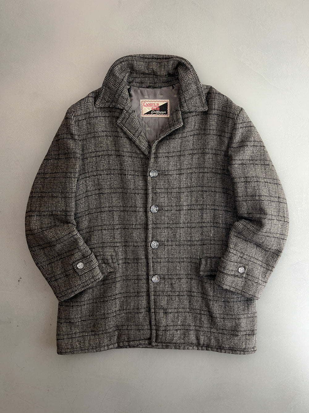 1960's Campus Wool Car Coat [L]