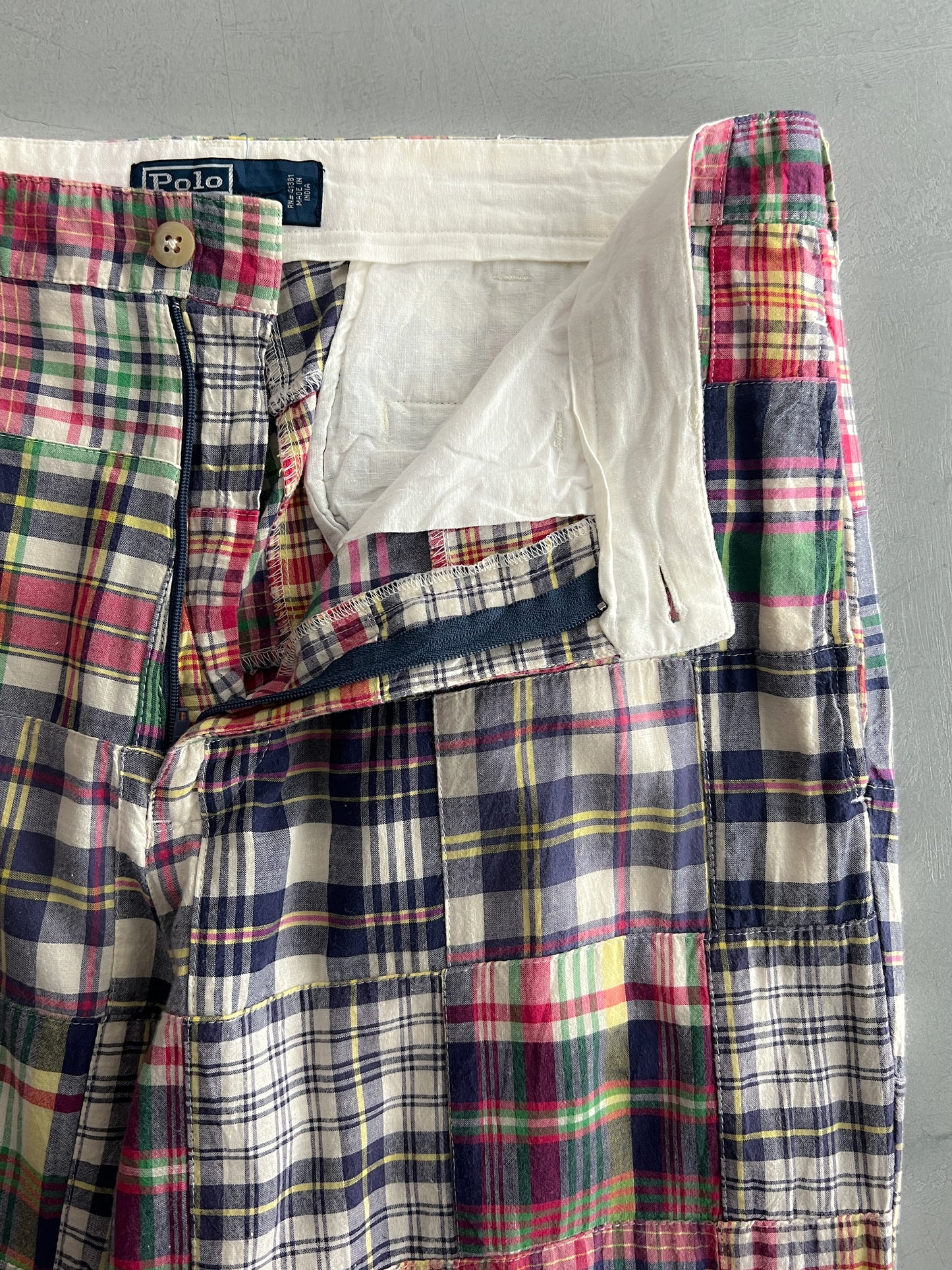 Polo R.L Madras Pants [31"]