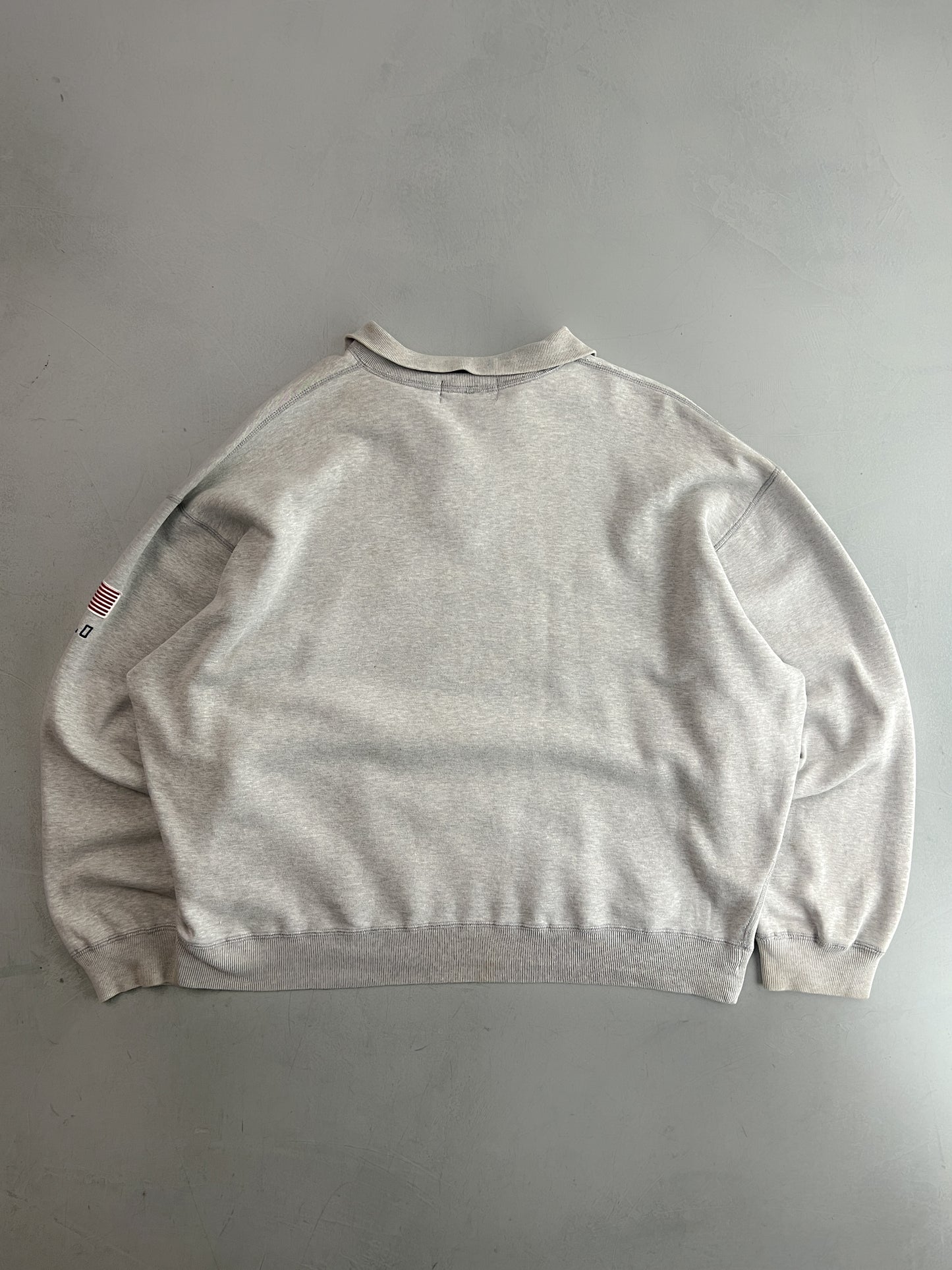 Polo Sport Quarter Zip USA Sweatshirt [XL]