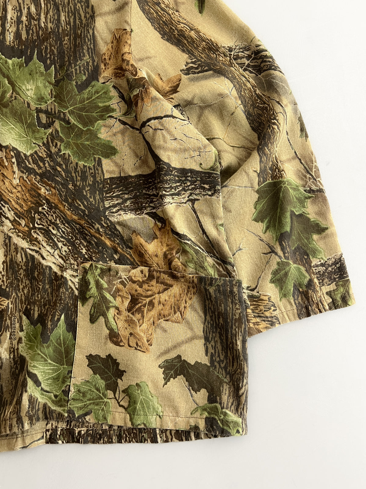Realtree Lightweight Gauze Zip Jacket [XL]