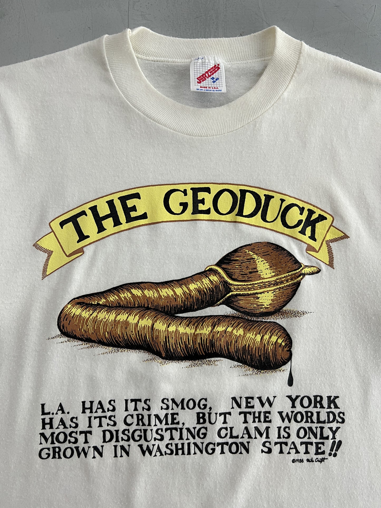 1980's Geoduck Clam Tee [S/M]