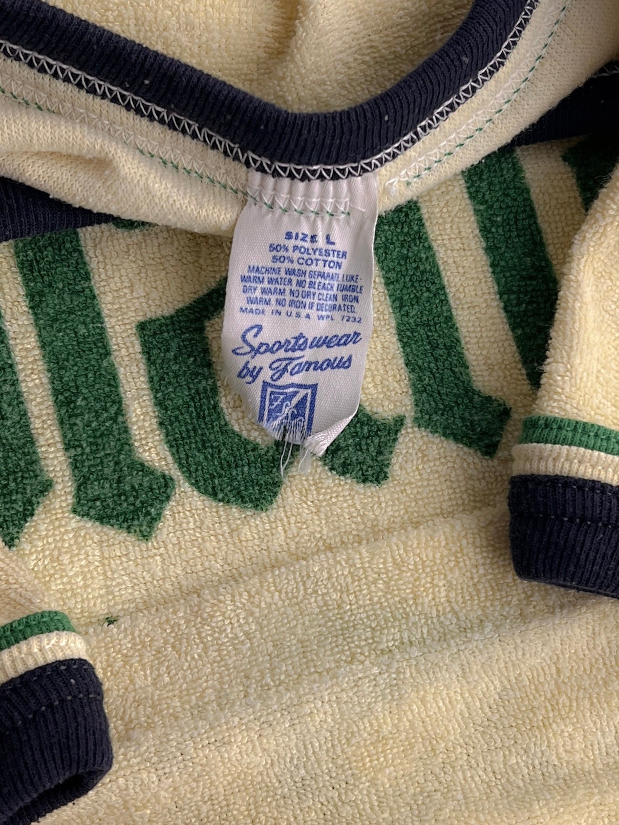 1970's Solano Collage Terry Towling Tee [M/L]