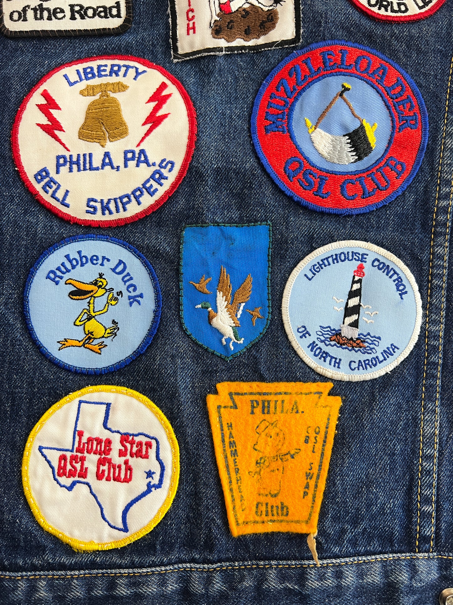 1970’s Mega Patch GWG Denim Jacket [L]