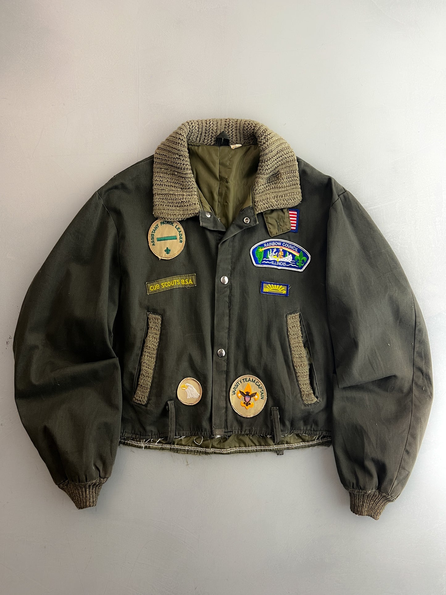 Patched Boy Scout Bomber [M]