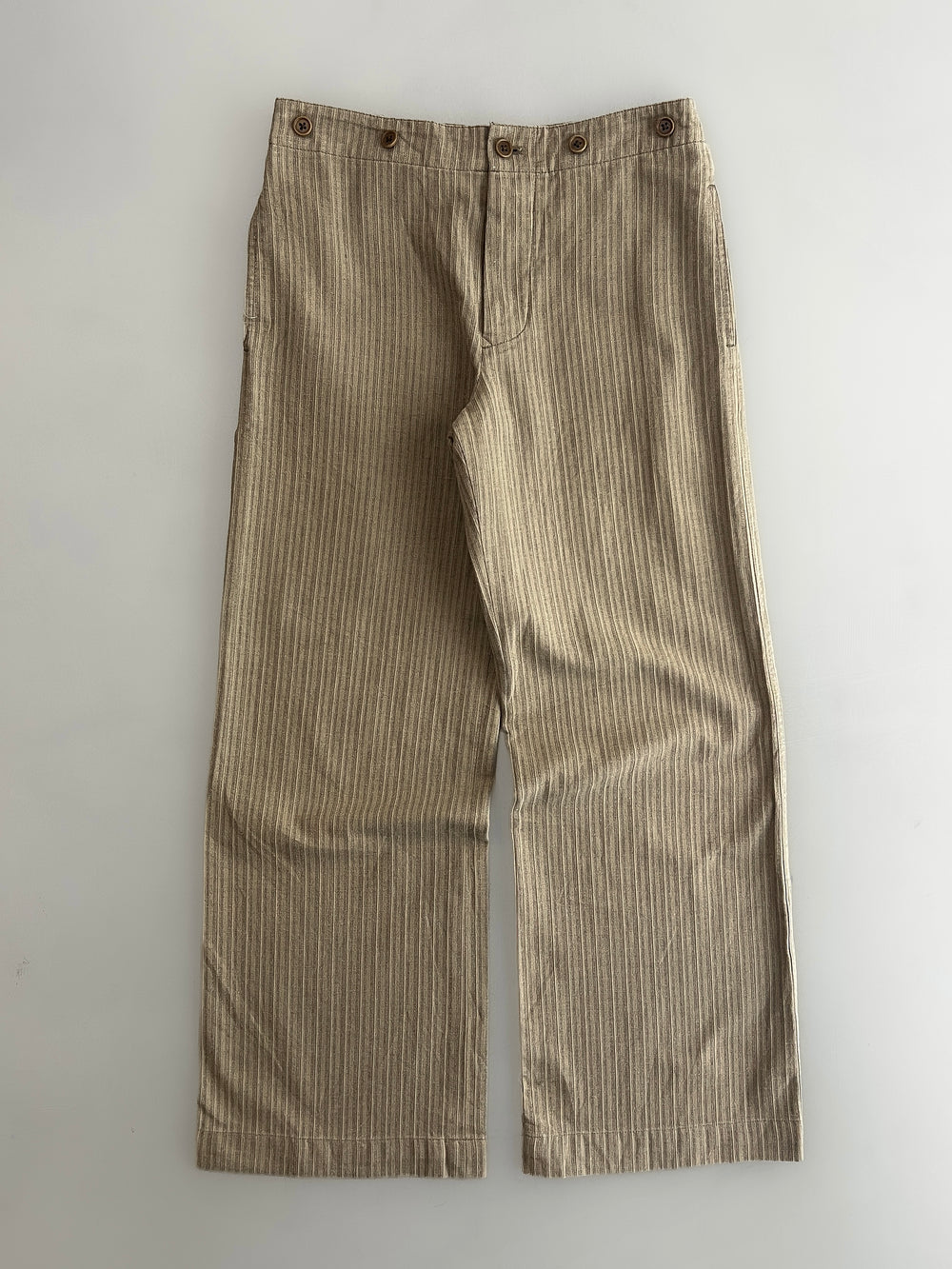 Margaret Howell Buckleback Stripe Pants [28']