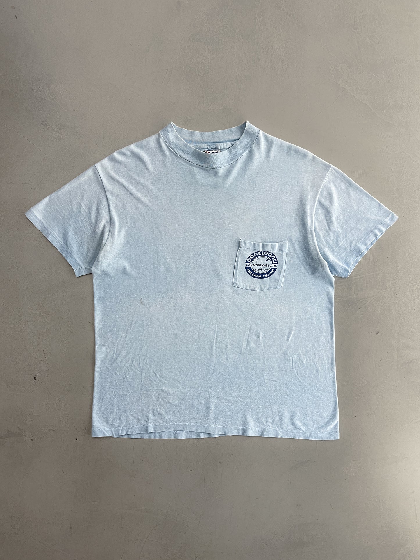 1980's Hawaiian Shave Ice Pocket Tee [L]
