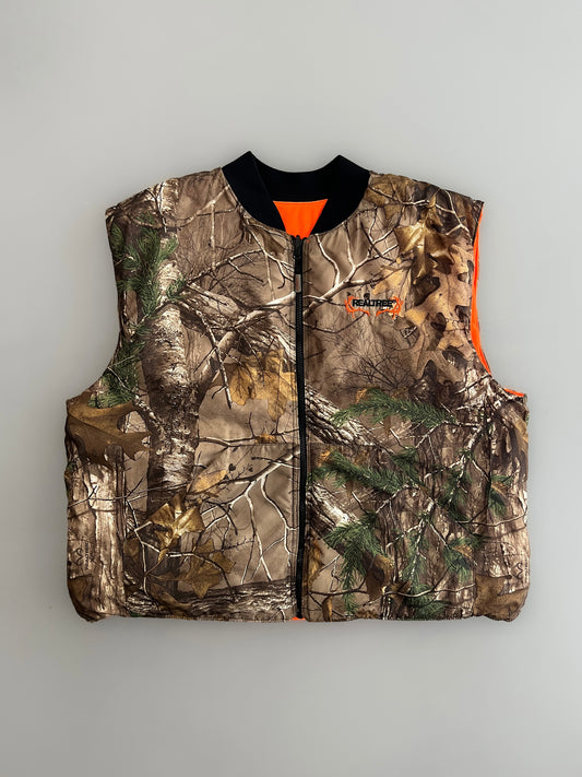 Realtree Survival Orange Vest [L]