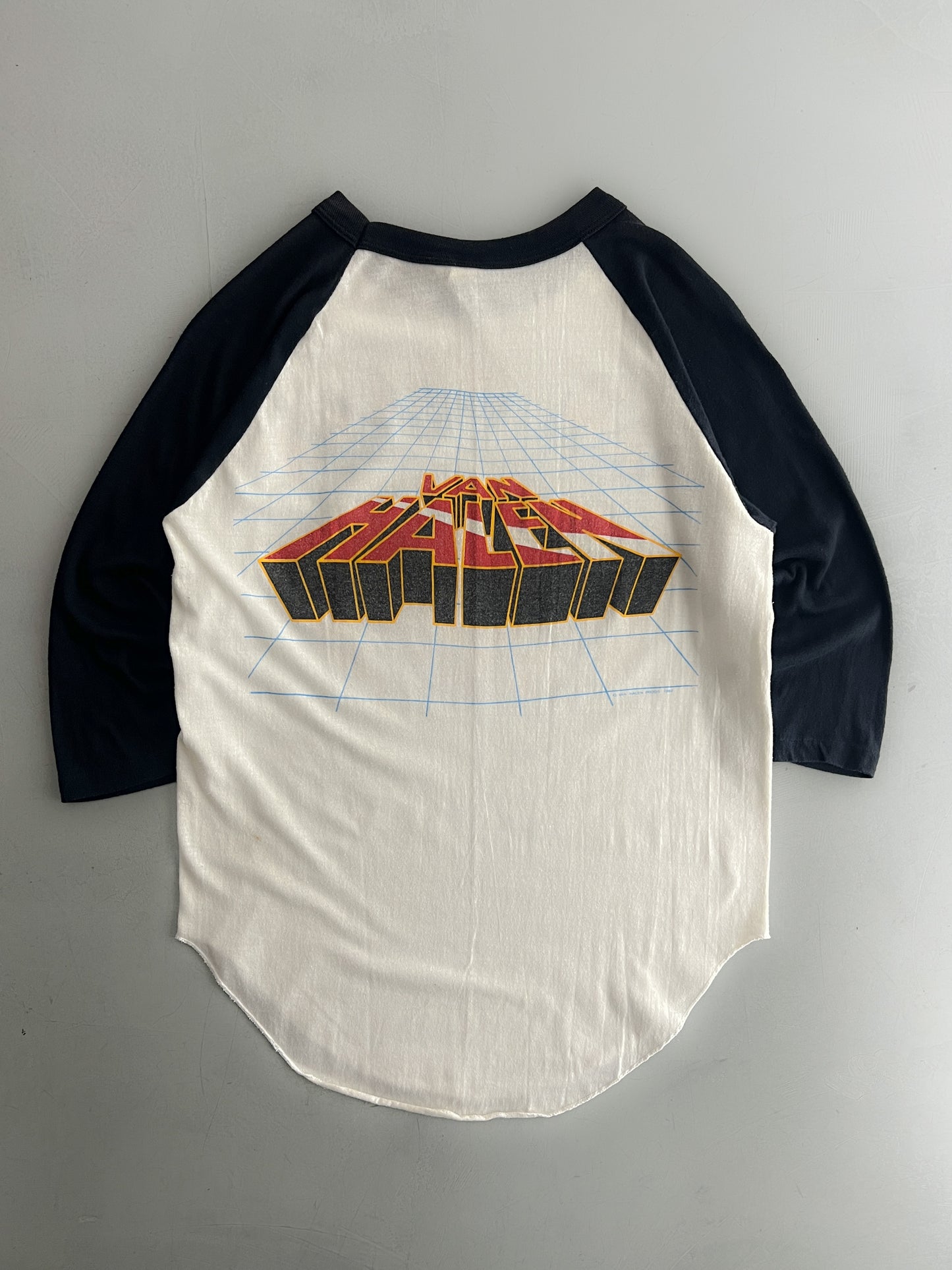 82' Van Halen Raglan Tee [M]