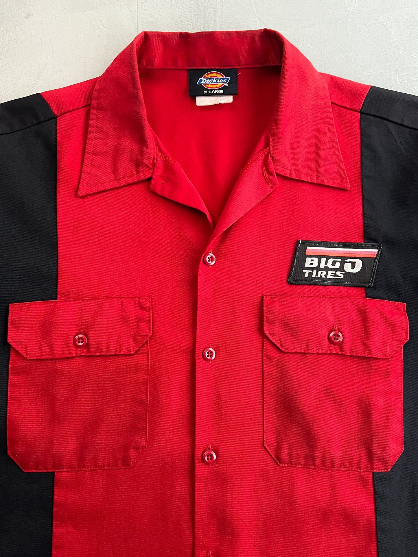 Big-O Tires Dickes Cotton Work Shirt [XL]